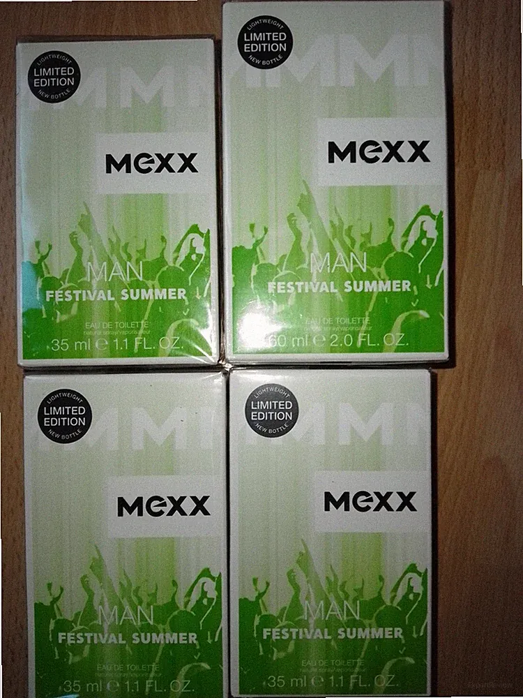 Mexx Man Eau de Toilette, 4 x Eau de Toilette , Parfum