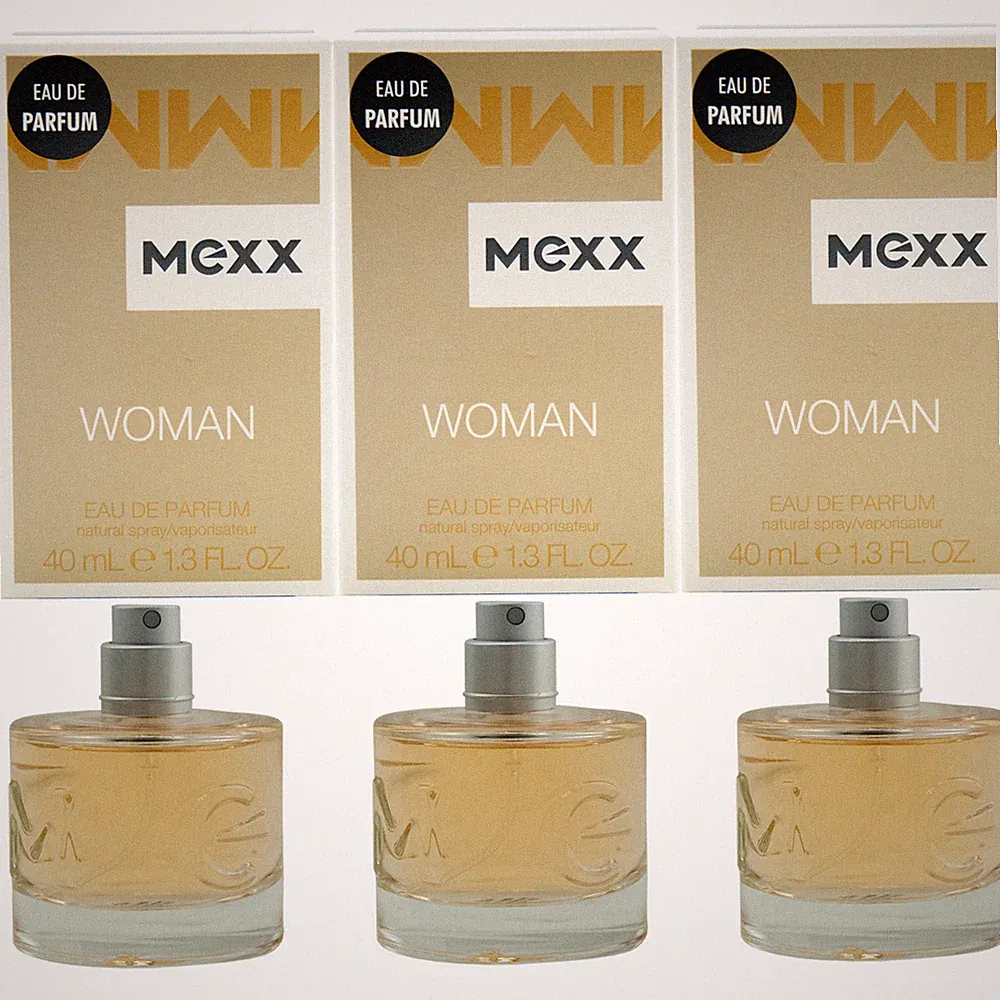 Mexx WOMAN Eau de Parfüm 3 x 40ml EdP Natural Spray for her made by Coty