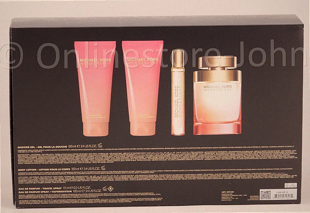 michael kors parfüm set