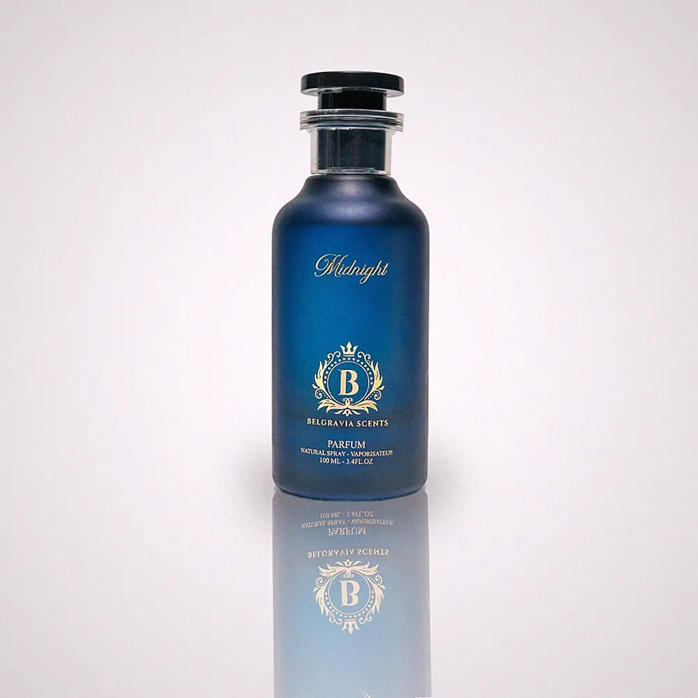 Midnight | Eau De Parfum 100ml | Herren Unisex Duft Spray von BELGRAVIA SCENTS
