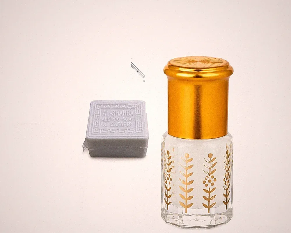 Misk Al Tahara White Parfümöl 6ml mit Seife ca 80g (150€100ml) مسك الطهارة
