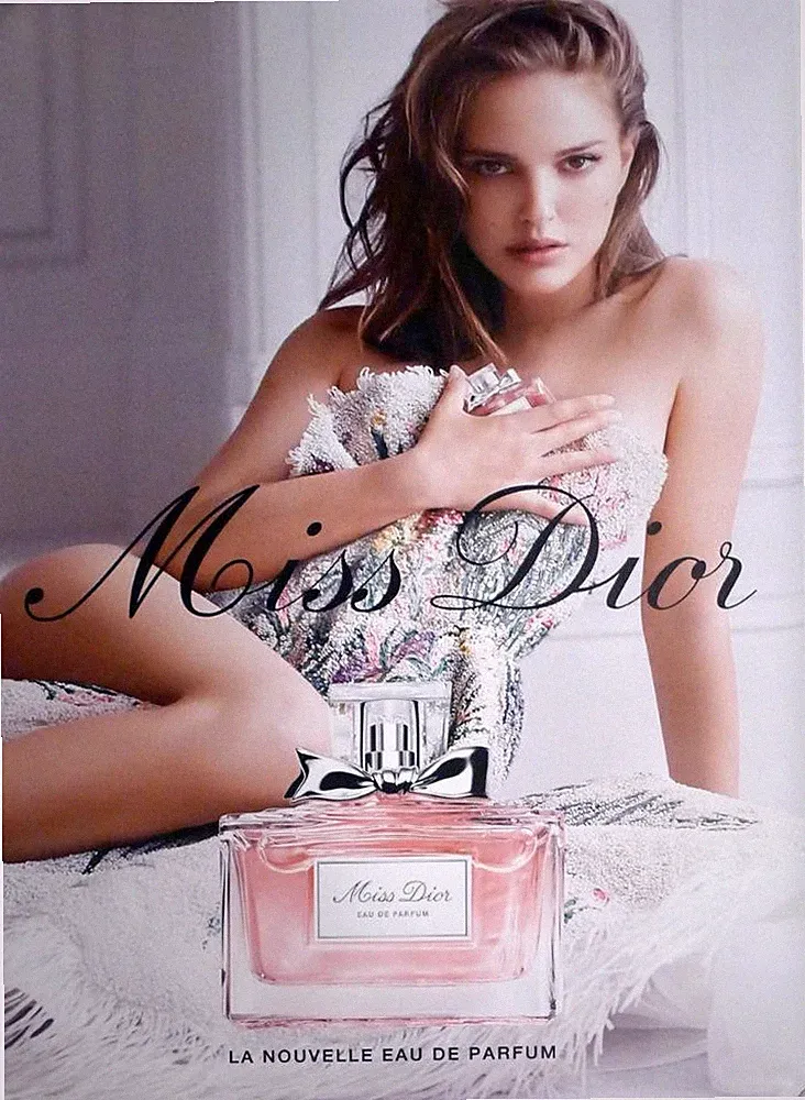 MISS DIOR - PARFUM - NATALIE PORTMAN - 2018 GROSSES FRANZÖSISCHES WERBEPLAKAT