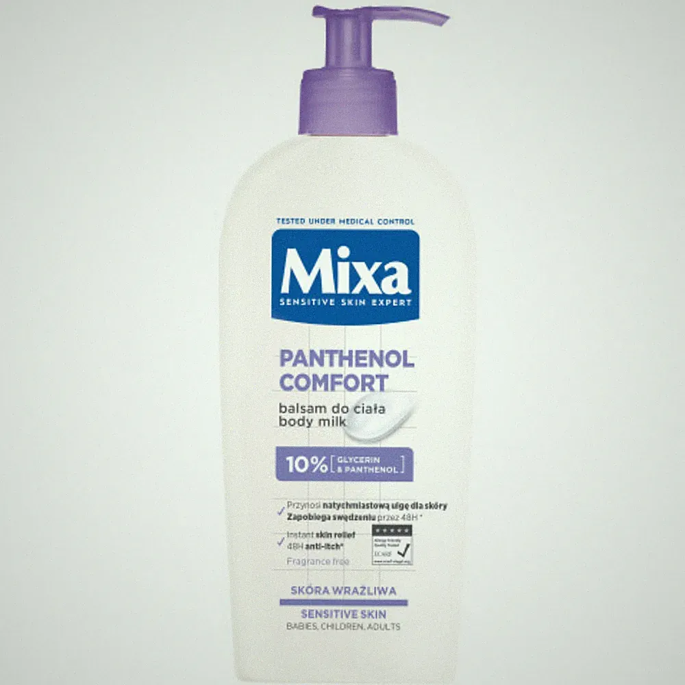 Mixa Panthenol Comfort Beruhigender Körperbalsam für Empfindliche Haut 400ml