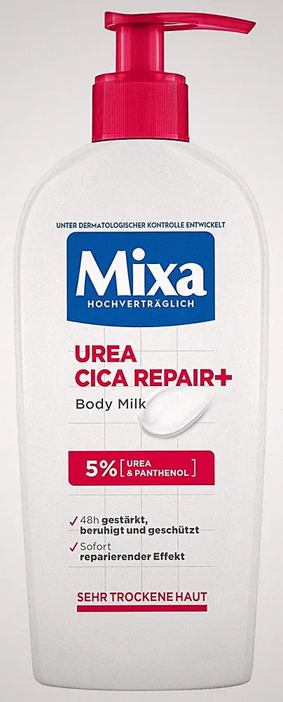 Mixa Urea Cica Body Lotion 5% Urea Panthenol für sehr trockene Haut 250ml