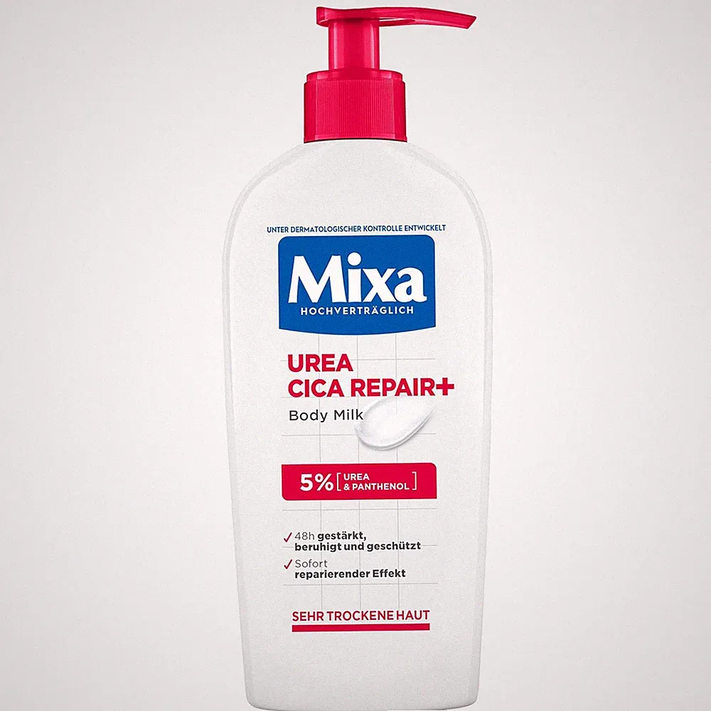 Mixa Urea Cica Body Lotion trockene Haut mit Urea Panthenol Repair 250 ml