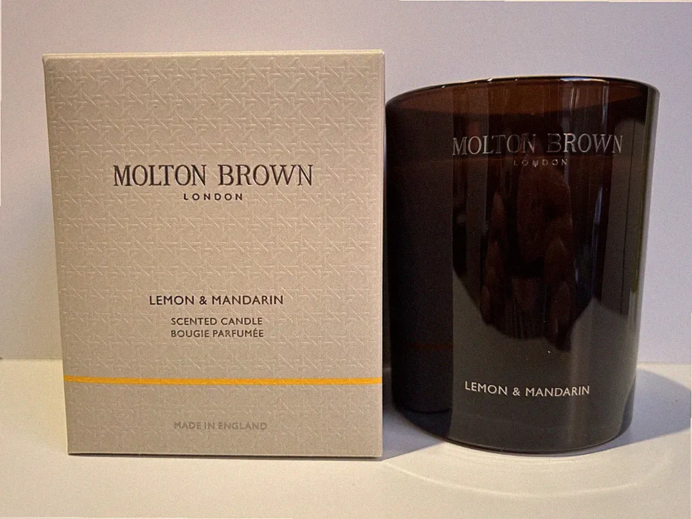 Molton Brown Lemon & Mandarin Duftkerze Luxus Raumduft Geschenk