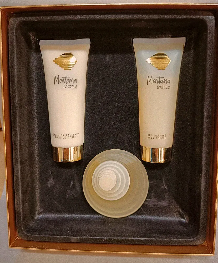 MONTANA PARFUM D'ELLE EAU TOILETTE 40 ML + KÖRPERLOTION 100 ML + GEL
