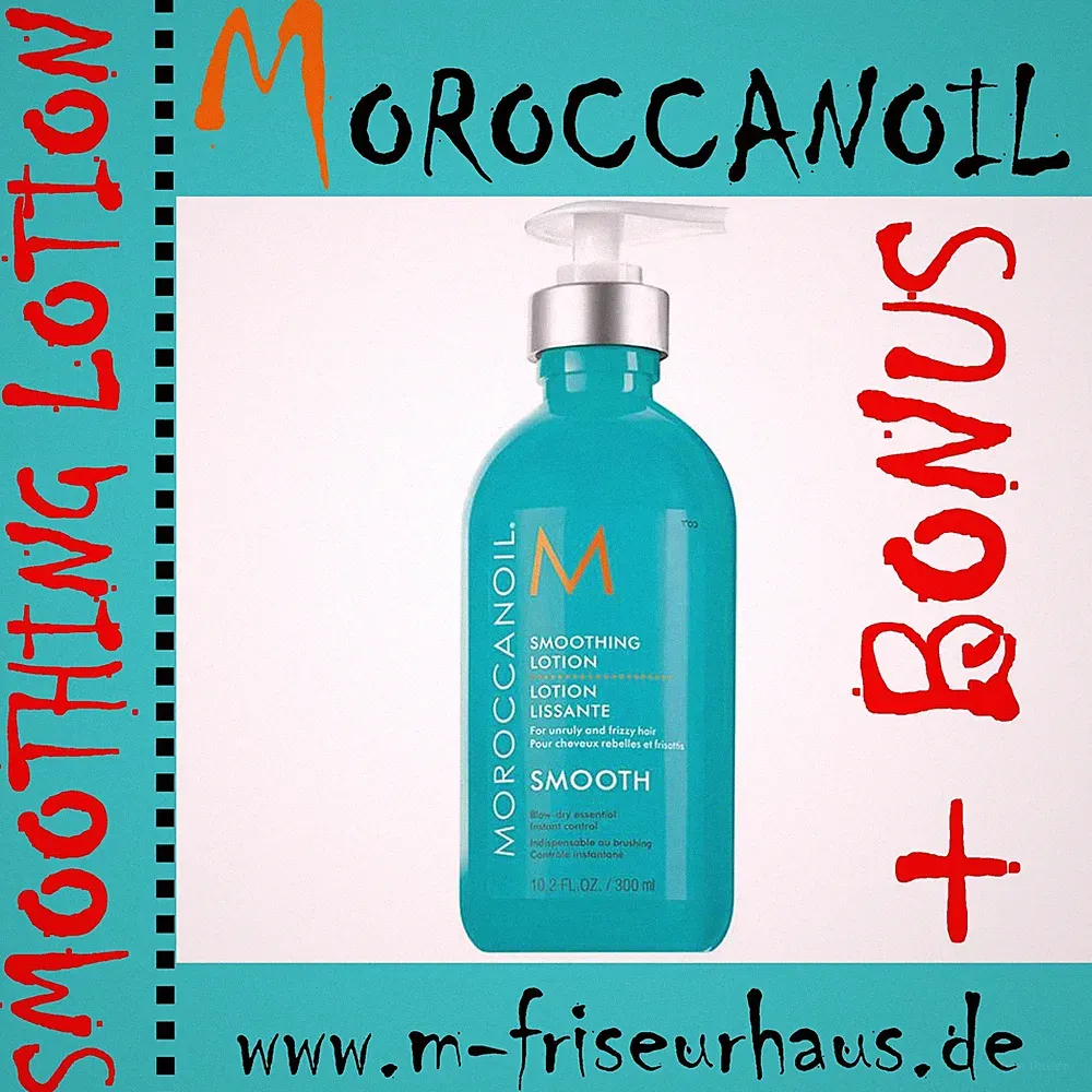 MOROCCANOIL Smooth glättende Fritz Control Lotion 300ml + BONUS