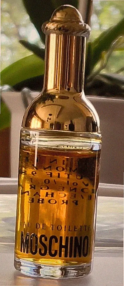 Moschino Classic – Vintage Miniatur Flakon / Eau de Toilette Rarität 1987