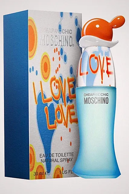 Moschino I Love Love Eau de Toilette Spray 30 ml Damenduft fruchtiger Duft