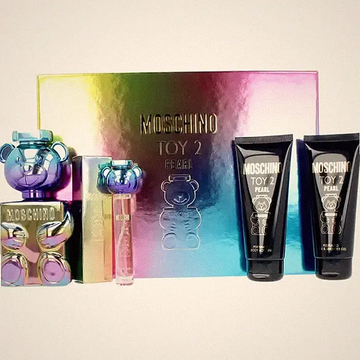 Moschino Toy 2 Pearl EdP Unisex-Geschenkset 100 ml (4-Teilig) Duft NEU OVP
