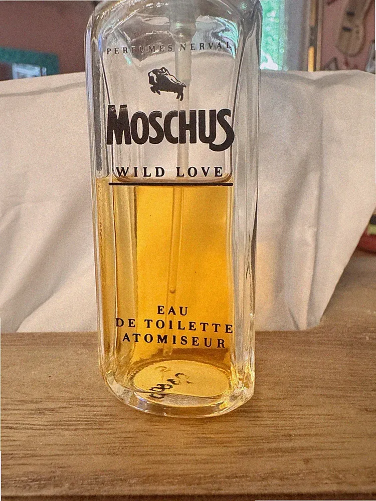 Moschus Wild Love Eau de Toilette Spray Atomiseur Parfumflakon 55 ml