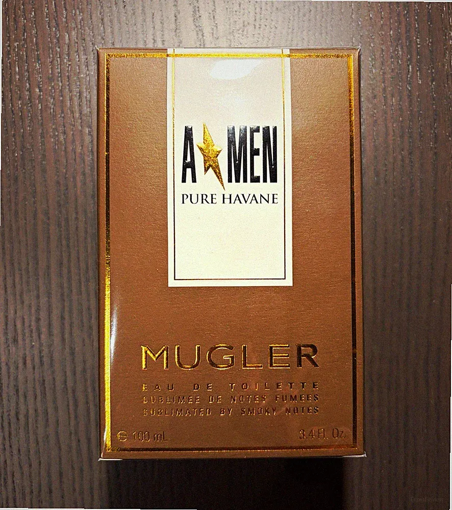 Mugler A*MEN Pure Havane Eau de Toilette Parfum 100 ml, ungeöffnet in OVP