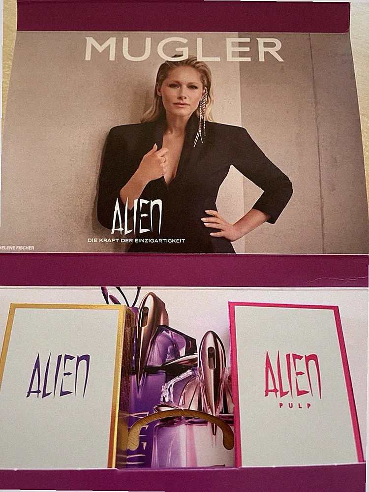 Mugler Alien + Alien Pulp Eau de Parfum. Neuheit Aug. 2026