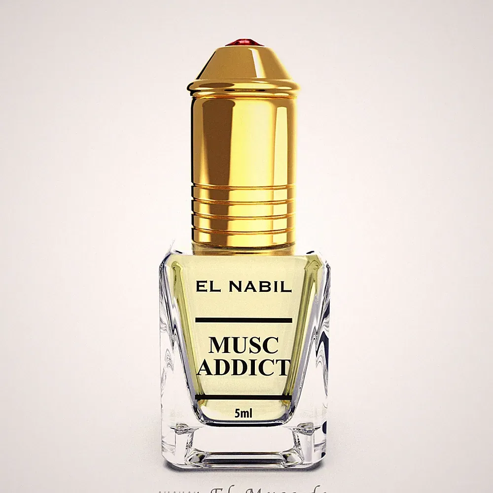 Musc Addict 5ml Parfum Duft - El-Nabil Misk El-Musc Parfüm-Öl für Mann & Frau