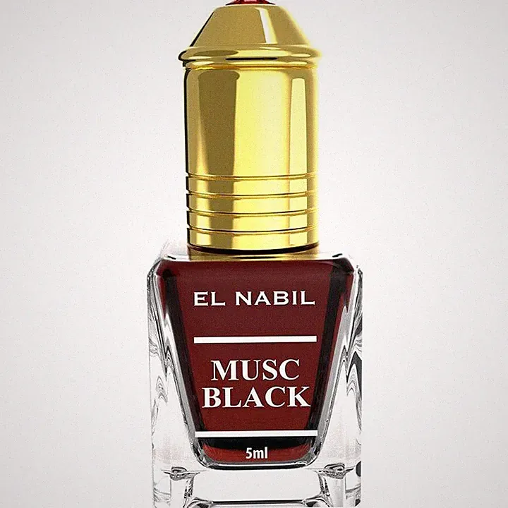MUSC BLACK (U) - El Nabil 5ml OUD MUSK Holzig schwarz UNISEX EXtrait