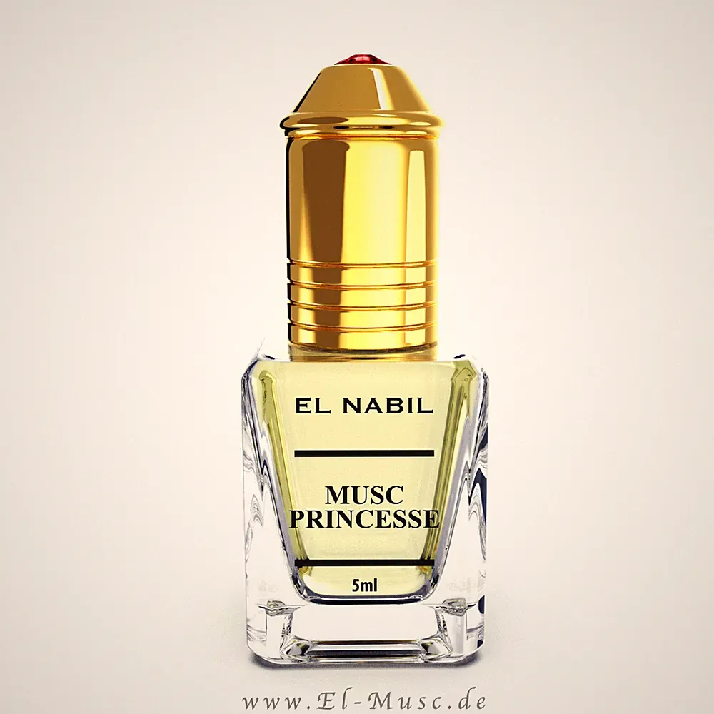 Musc Princesse 5ml Parfum Duft - El-Nabil Misk El-Musc Parfüm-Öl für Mann & Frau