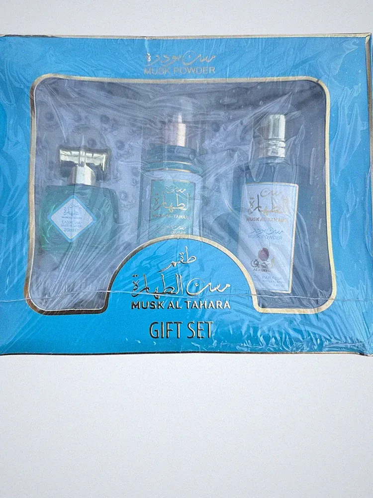 Musk Al Tahara Musk Powder Eau de Parfum Spray 100ml Parfümöl 20 ml +Body