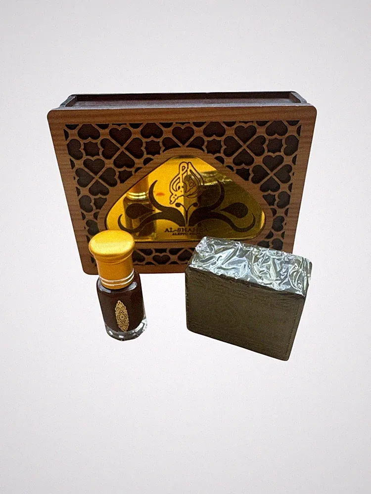 Musk Al Tahara Oud Parfümöl 6ml mit seife ca.75 g misk /Attar مسك الطهارة عود