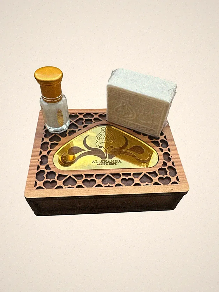Musk Al Tahara White Parfümöl 6ml mit seife ca.75g Geschenkset مسك الطهارة ابيض