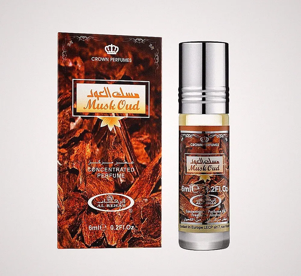 Musk Oud 6ml Misk Al-Rehab Parfum Duft Parfümöl für HERREN & DAMEN Scent Oil