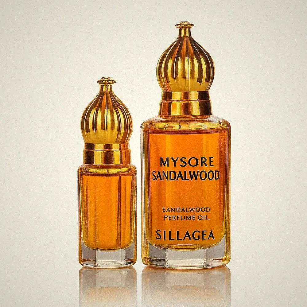 Mysore Sandelholz Parfümöl 3/6/12ml Pure Authentic Indian Sandal Bio