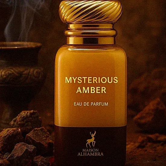 MYSTERIOUS AMBER - EAU DE PARFUM 80ML - MAISON ALHAMBRA - inspi Amber Absolute