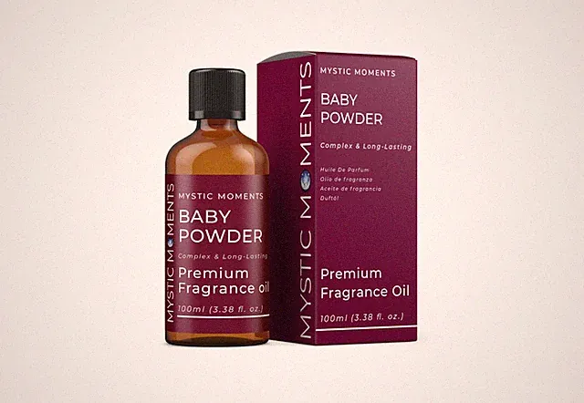 Mystic Moments Babypuder Duftöl - 100ml
