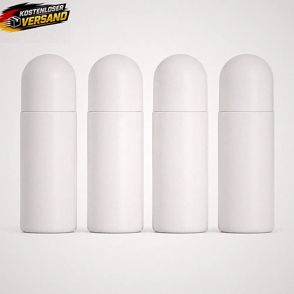Nachfüllbare Roll-On Flasche 50ml Kunststoff für Parfüm, Öle, Hautpflege