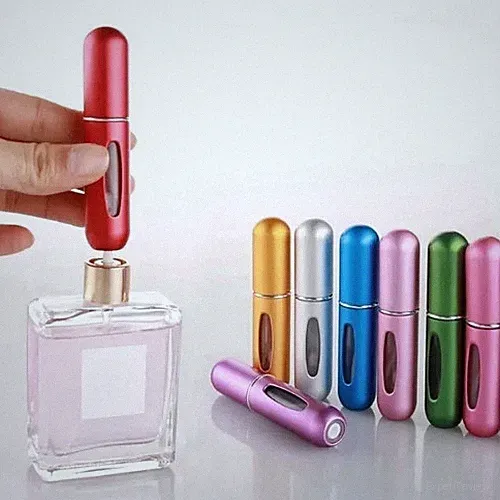 Nachfüllbarer Parfümzerstäuber 5 ml Spray Pumpe Tragbare Flaschen Ideal für Reisen