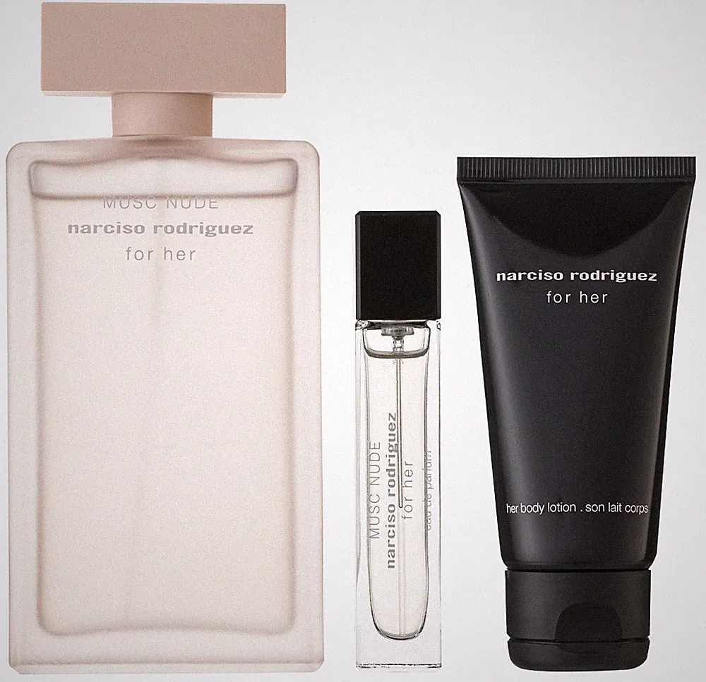 Narciso Rodriguez For Her Musc Nude Geschenkset EDP 100 ml OVP NEU