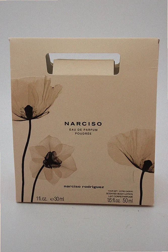 Narciso Rodriguez Poudre 30 ml Eau de Parfum Spray + 50 ml Body Lotion Set!