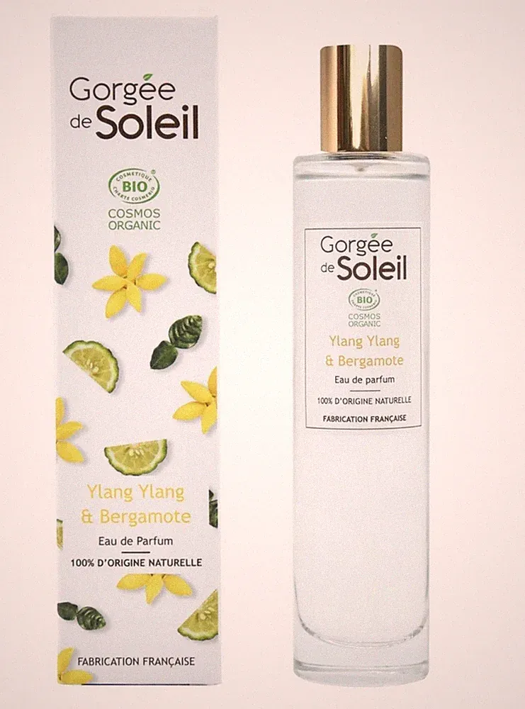 Natürliches Eau de Parfum Bio Sonnenschluck Ylang & Bergamotte 50ml