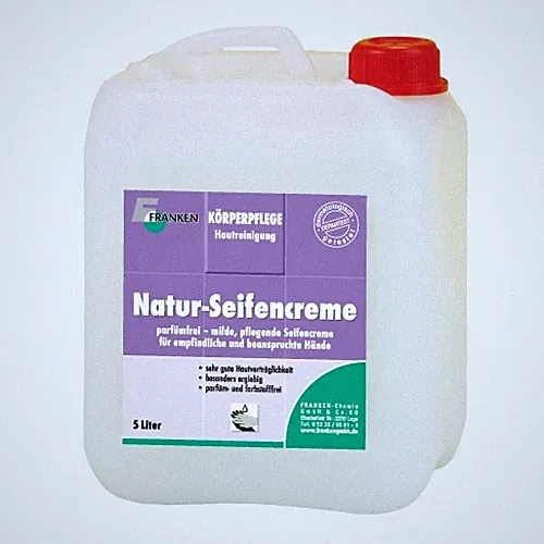 Natur- Seifencreme, parfümfrei, 5 Liter - Flüssigseife Handseife