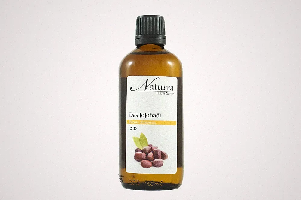 Naturra BIO Jojobaöl kaltgepresst unraffiniert nativ 100ml Glas Premium-Kosmetik