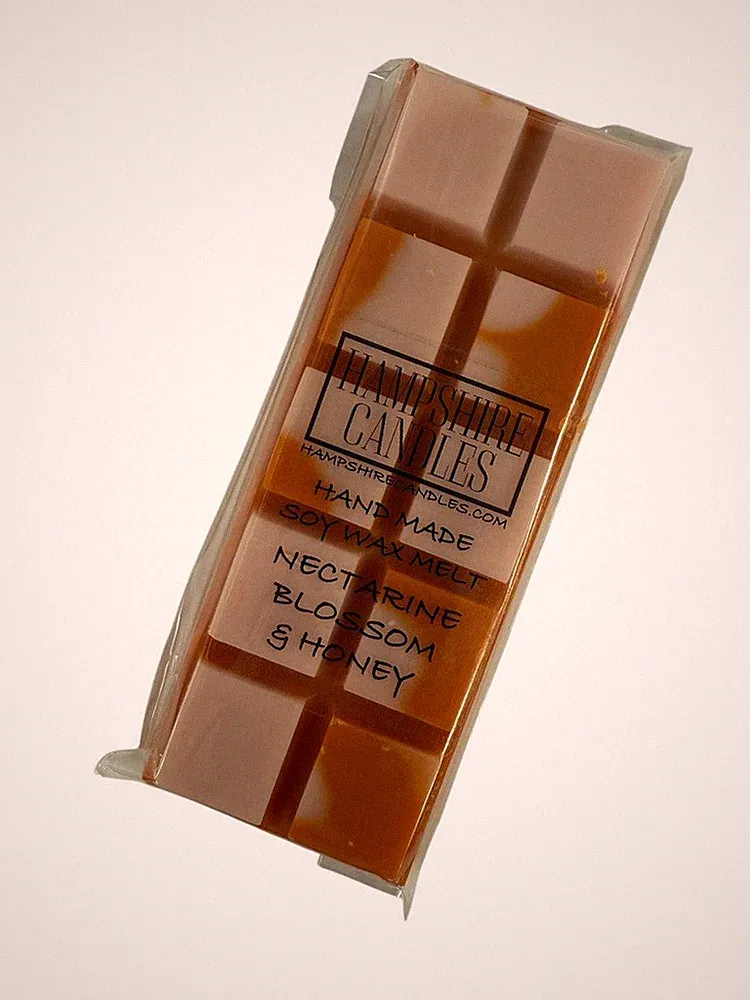 Nektarinenblüte & Honig Sojawachs Melt Snap Bars | Fruchtig blumiger Raumduft