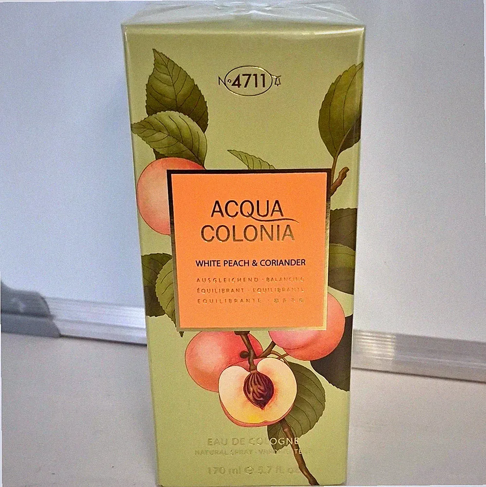 NEU: 4711 Acqua Colonia White Peach & Coriander Eau de Cologne Spray 170 ml