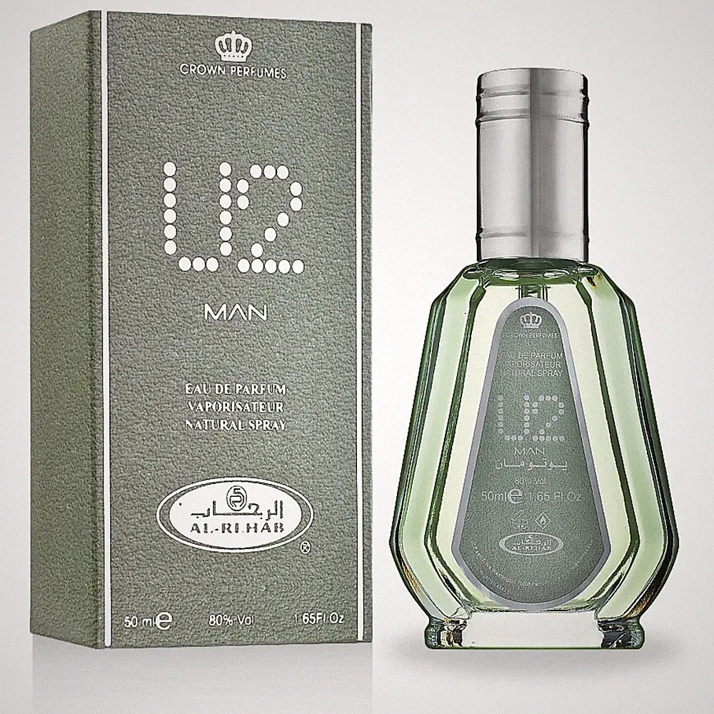 **NEU** Al Rehab - U2 Man Eau de Parfum Spray 50ml Parfüm grün würzig maskulin