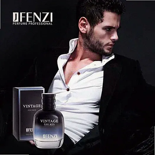 NEU Eau de Parfum JFenzi Vintage 100ml EdP for Men - Gold Silber Ring Gucci