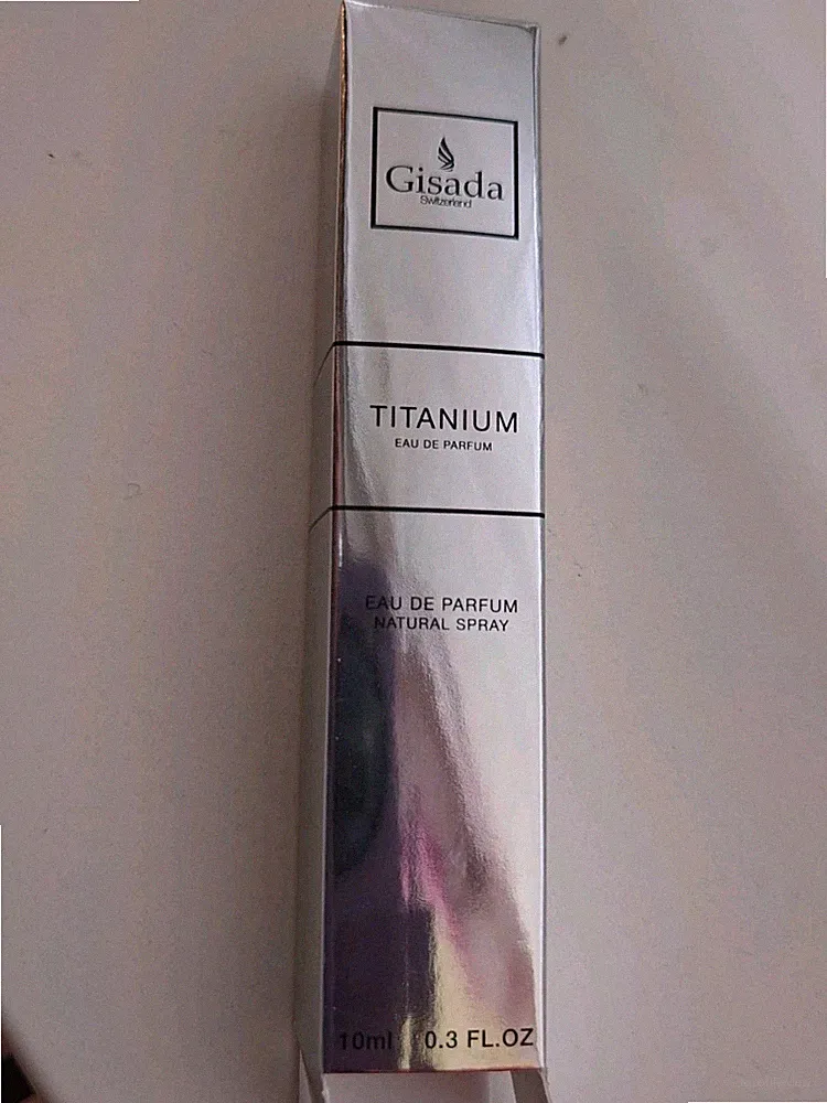 Neu GISADA TITANIUM Eau de Parfum 10ml OVP Reisegröße