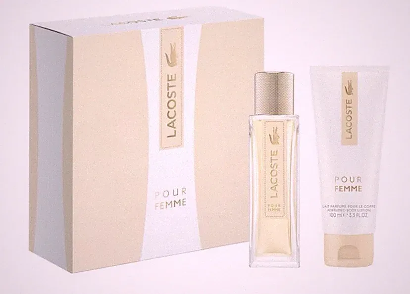 NEU Lacoste Pour Femme Set - Eau de Parfüm 50 ml & Bodylotion 100 ml 🌺