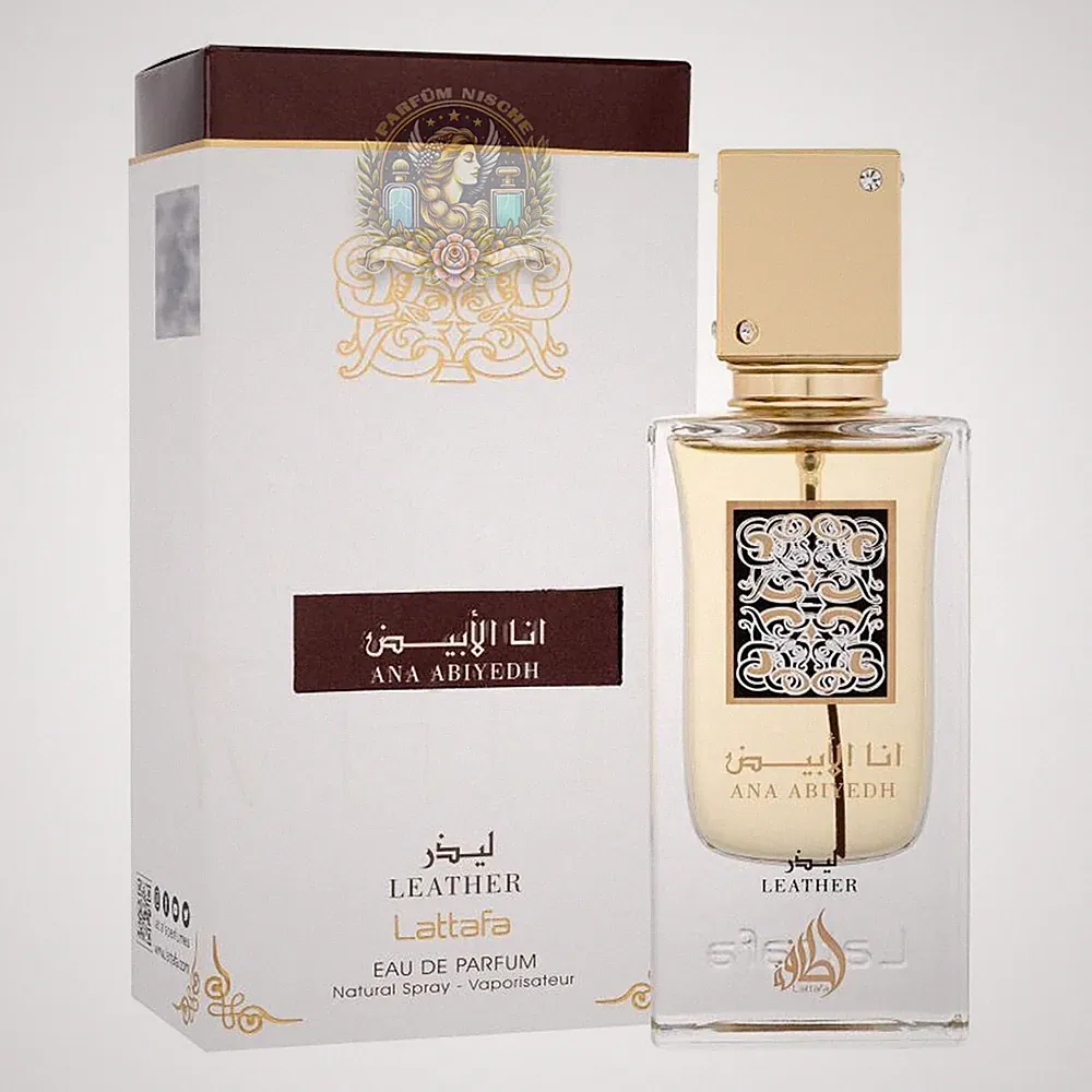 *NEU* Lattafa Ana Abiyedh Leather Eau de Parfum Spray 60ml Parfüm irish leder