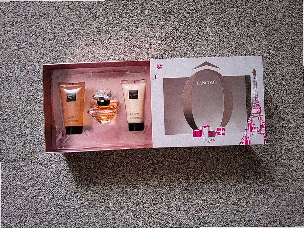 NEU, Original Lancôme Tresor: L'Eau de Parfum, Lait der Parfum, Douche de Parfum