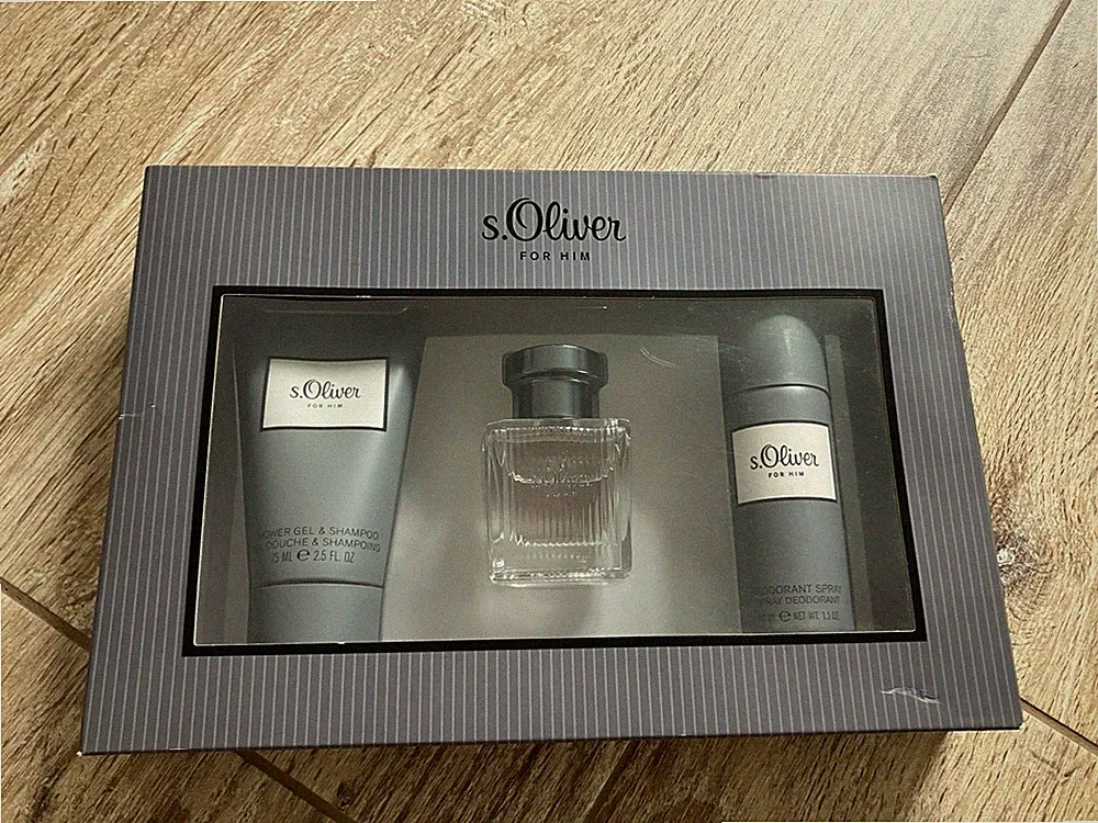 NEU s. Oliver Set Parfum Eau de Toilette/Deodorant/Shower Gel+Shampoo