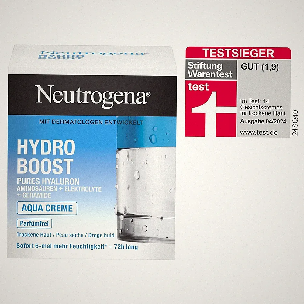 Neutrogena Hydro Boost Gesichtscreme Aqua Mit Hyaluron Ölfrei Und Parfümfrei Für