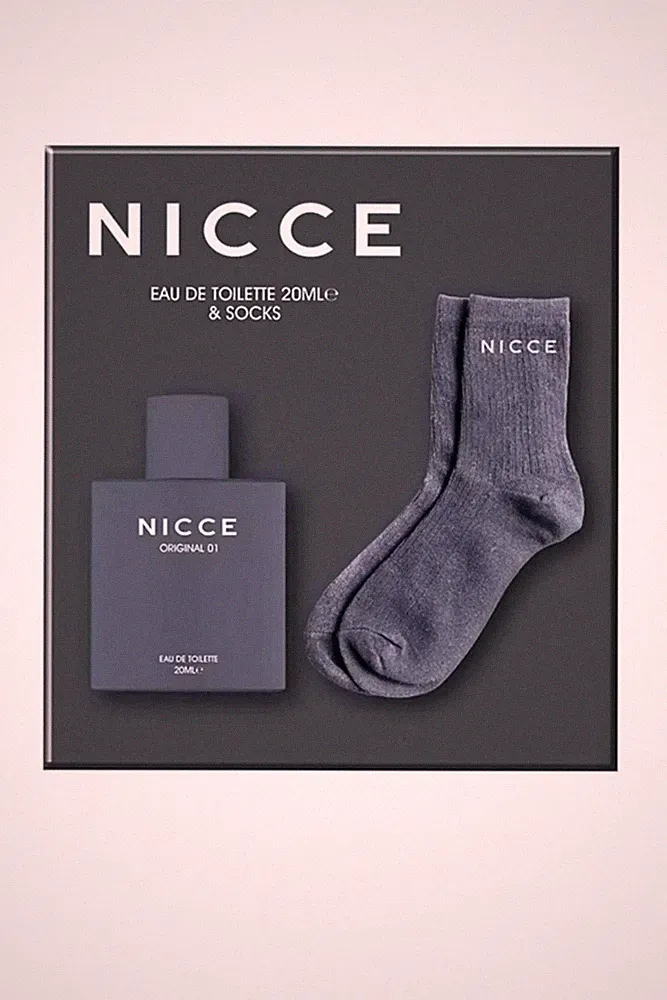 Nicce Men Eau de Toilette 20 ml Socken Herrenduft frischer fruchtiger Duft