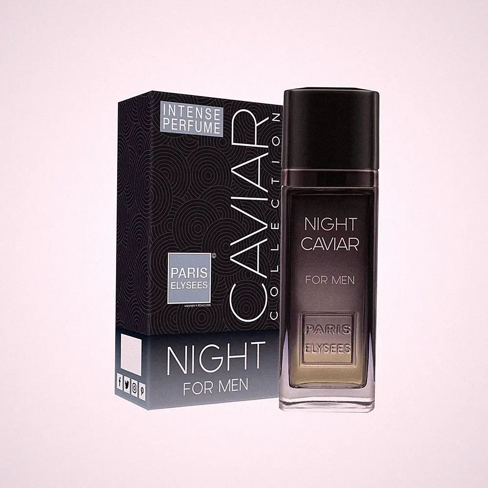Night Caviar Eau de Toilette Parfüm herren Aromatisch Grapefruit, Ananas...