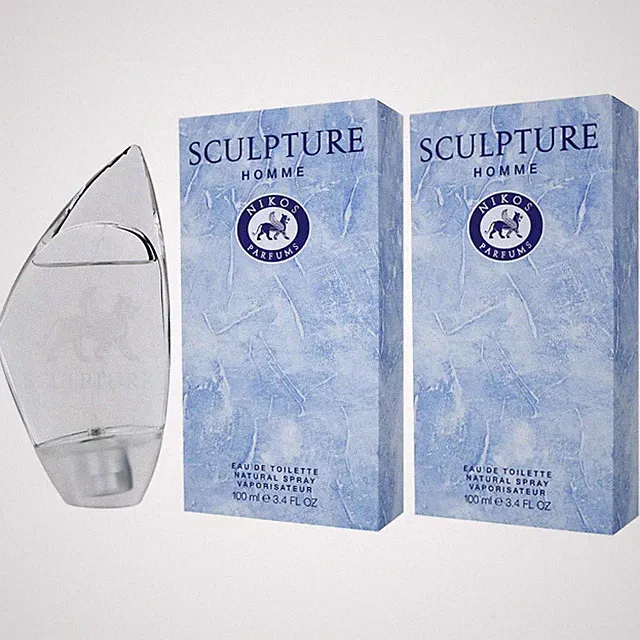 Nikos Sculpture Homme 2 x 100 ml Eau de Toilette EDT Set Herrenduft