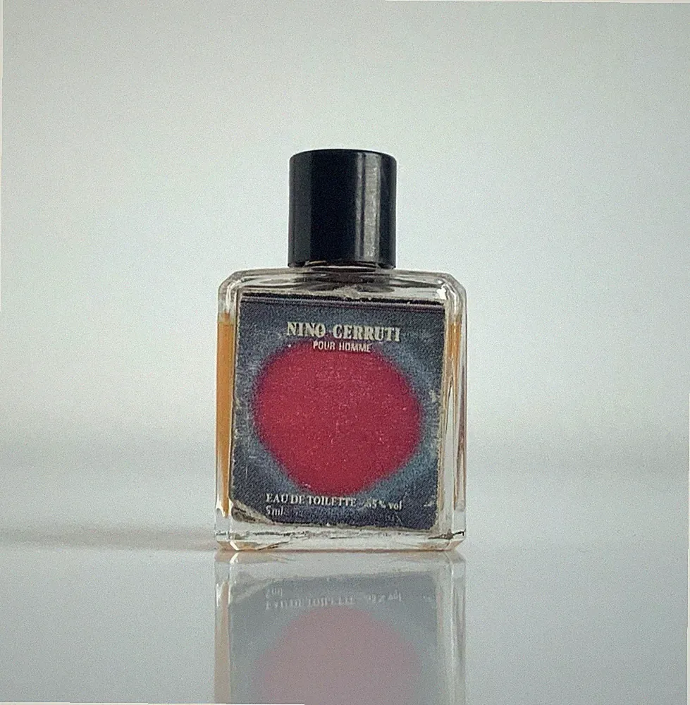 Nino Cerruti pour Homme 5 ml Eau de Toilette EDT Miniatur Vintage