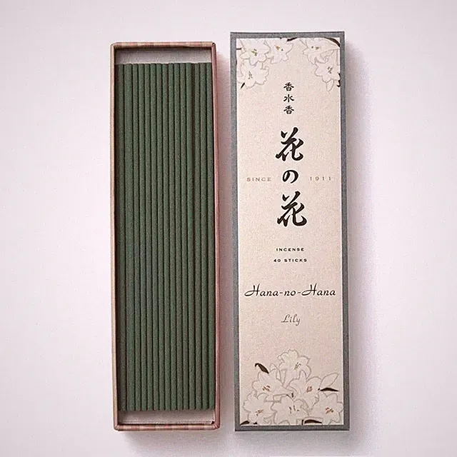 Nippon Kodo Raumduft, Räucherstäbchen, Hana No Hana Lily, 40 Stäbchen Box